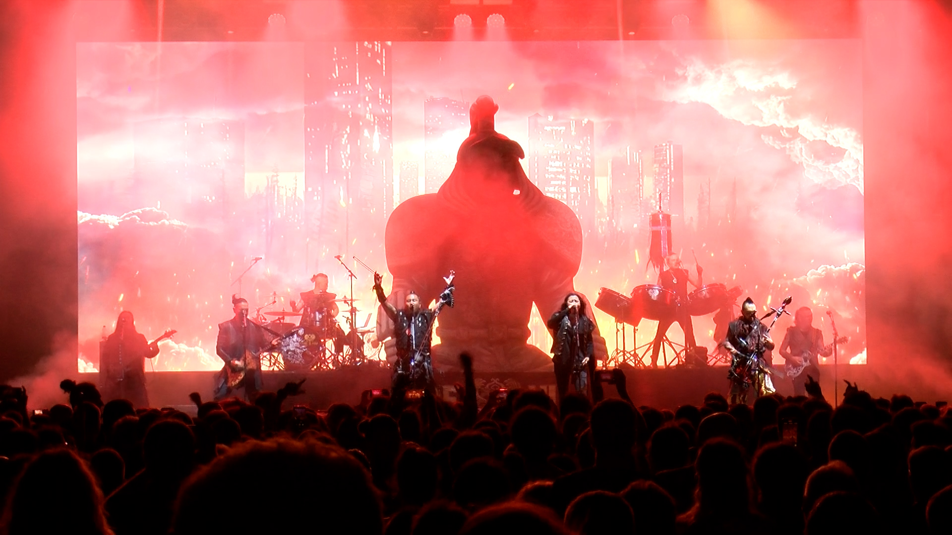 Kragujevac, drugo vece festivala Arsenal (koncerti su odrzani 27.6.), pokrivanje